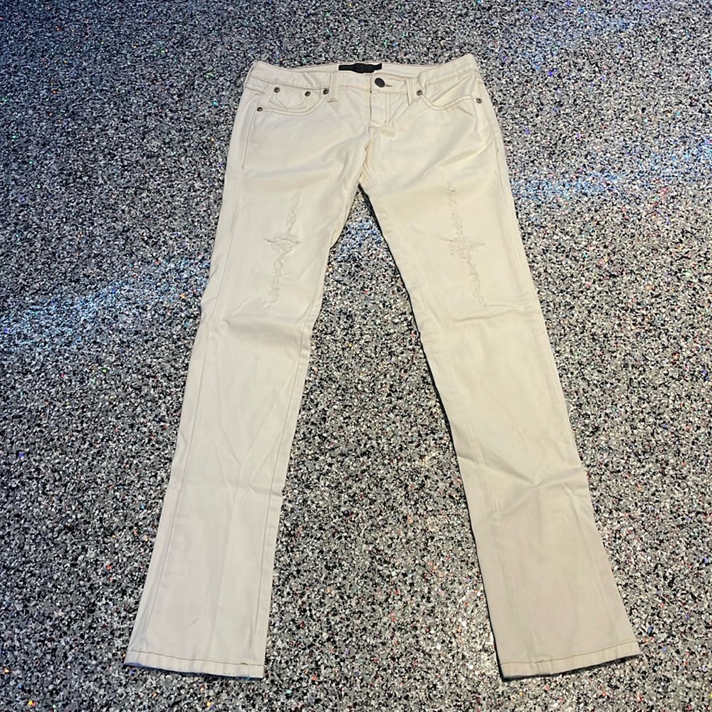 Women's Cream Jeans